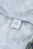 Camouflage Sequins Back Drawstring Hoodie