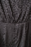 Leopard Print Long Sleeve High Waist Mini Dress