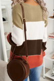 Pullover Colorblock Winter Sweater