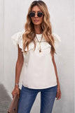 Flutter Ruffled Top