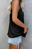 Eyelash Lace Trim Cami Tank