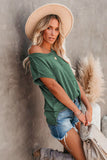 Pocketed Tee with Side Slits