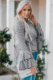 Double Bell Sleeves Stripe Top