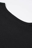 Blossom Contrast Swiss Dot Knit Top