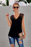 From A Dream Lace Tank Top with Vest