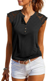 Lace Shoulder Tank