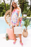 Multicolor Soakin' Up The Sun Tie Dye Tunic