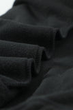 Turn-down Collar Long Sleeve Zipper Fleece Pullover Sweatshirt