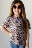 Leopard Little Girls' Tee
