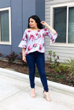 Bring on The Floral Off The Shoulder Top
