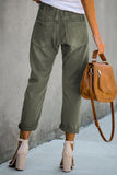 Pocketed Denim Joggers