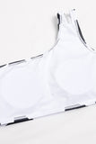 Animal Spots Print Asymmetric Hollow-out High Waist Bikini