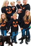 Kids' Halloween Pumpkin Ghost Graphic Pullover Hoodie