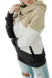 Colorblock Pocketed Hoodie