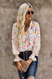 Cakewalk Floral Smocked Blouse