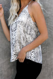 Leopard Printed Racerback Tank Top