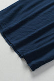 Lace Splicing Ruffled Short Sleeve T-shirt