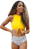 Tie Knot High Waist Bikini