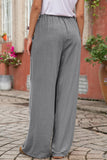 Casual Wide Legs Pants with Pockets