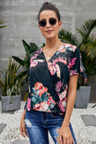 Floral Twist Top