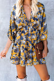 Ruffle Tiered Babydoll Style Mini Dress