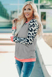 Sleeve Heather Gray Sweatshirt