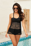 Crochet Flare Tankini Swimwear