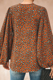 Love You Boo Balloon Sleeve Blouse