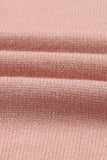 Textured Bubble Sleeve Knit Sweater