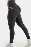 Pockets Butt Lift High Waist Anti-Cellulite Yoga Pants
