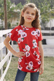 Blooming Floral Little Girls’ T-shirt