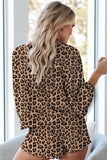 Floral Print White Knit Lounge Set