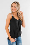Twist Hem Tank Top