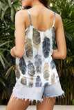 Tie-dye Print Tank Top