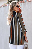 Striped Modern Shirt with Pockets