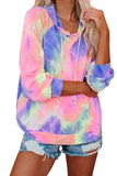 Tie-dye Knit Hoodie
