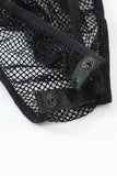 Sheer Eyelash Lace Teddy Bodysuit
