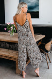 Leopard Adjustable Jumpsuit