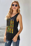 American Flag Star Tank