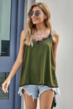Eyelash Lace Trim Cami Tank