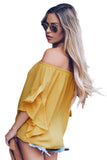 Off The Shoulder Knot Front Top