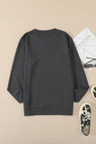 GOOD VIBES Graphic Pullover Sweatshirt