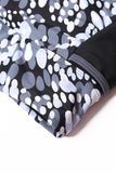 Molecule Print Tiered Tankini Culotte Swimwear