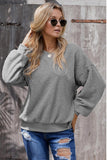 Terry Thread Cashmere Sweatshirt