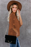Crew Neck Kimono Sleeve Knit Top