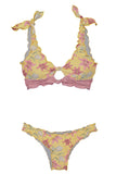 Print Knot Keyhole Bikini