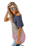 Color Block Twist Tee