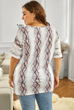 Python Print Plus Size Tee