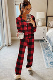 Buffalo Plaid Flannel Bedtime Pajama Set