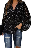 Love You Boo Balloon Sleeve Blouse
